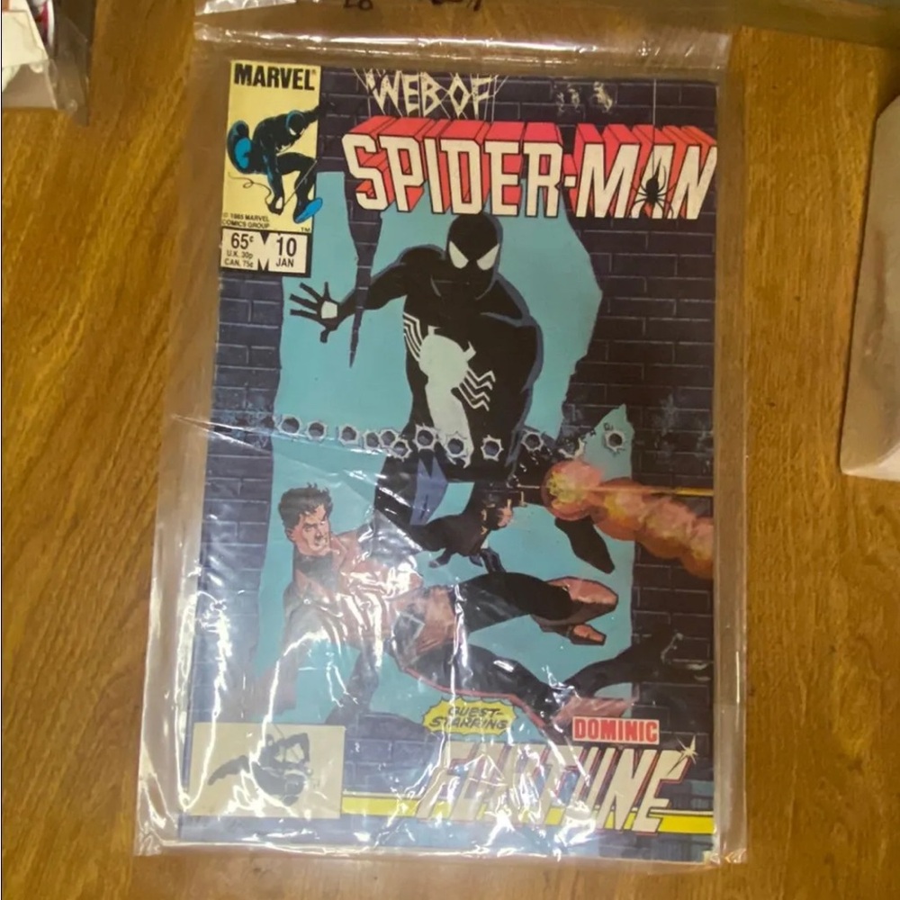 Spiderman #10 web of comic

Marvel Web of Spider-Man comic featuring Spider-Man